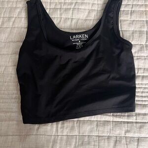 Larken Black hands free nursing and pumping bra top